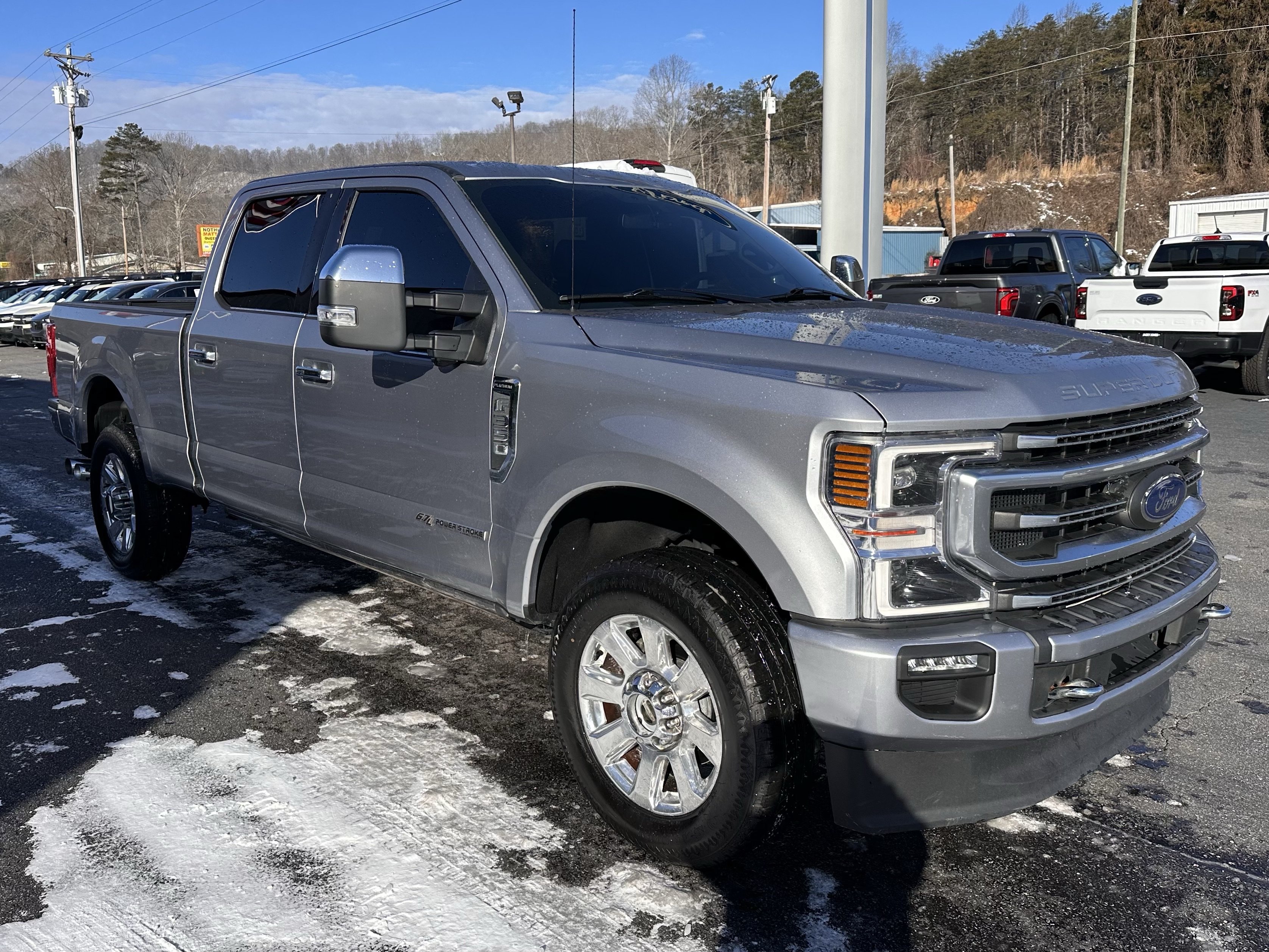 Certified 2021 Ford F350 Platinum AWD/4WD image 4