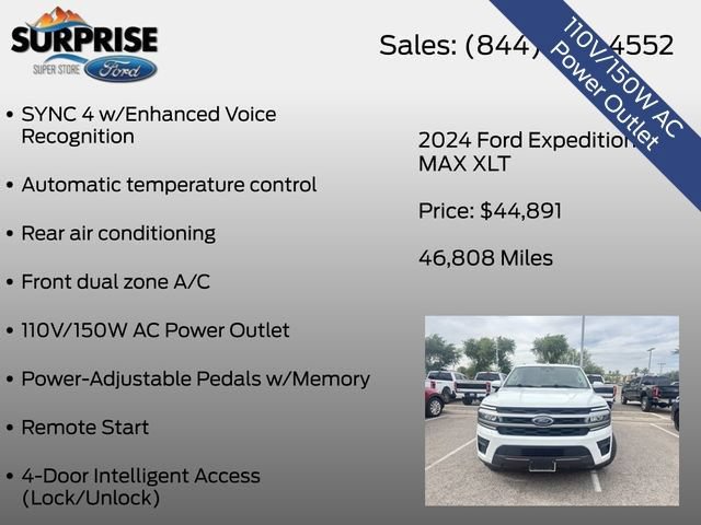 Certified 2024 Ford Expedition Max XLT AWD/4WD image 17