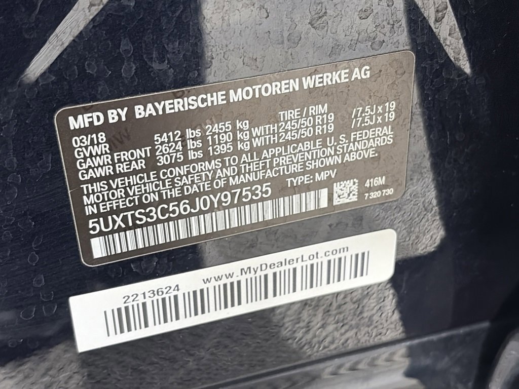 Used 2018 BMW X3 M40i image 9