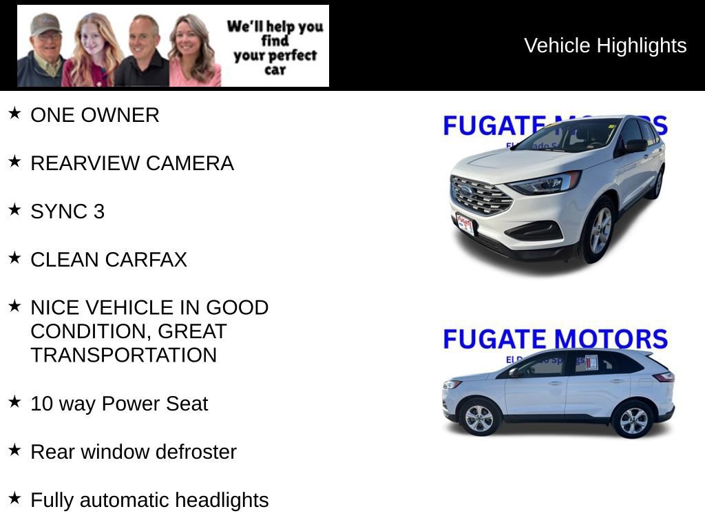 Certified 2019 Ford Edge SE w/ SE Fleet Driver's Package image 10