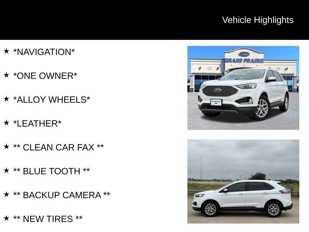 Certified 2023 Ford Edge SEL w/ Convenience Package AWD/4WD image 4