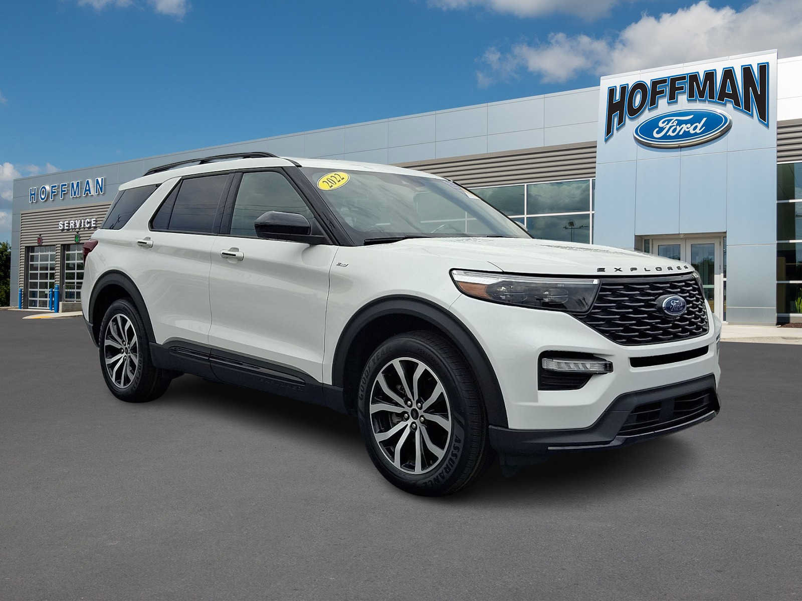 Certified 2022 Ford Explorer ST-Line w/ Class IV Trailer Tow Package AWD/4WD image 1