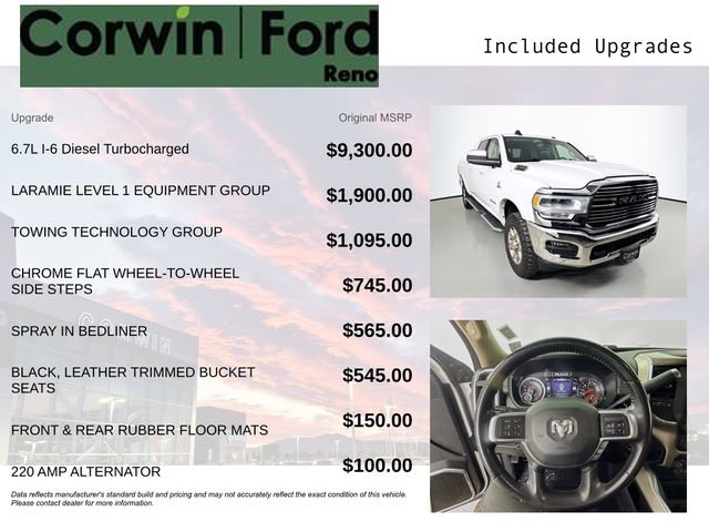 Used 2020 RAM 2500 Laramie image 3