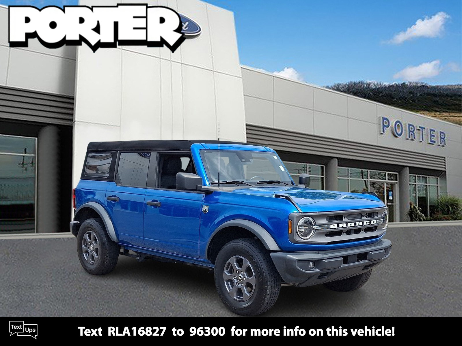 Certified 2024 Ford Bronco Big Bend