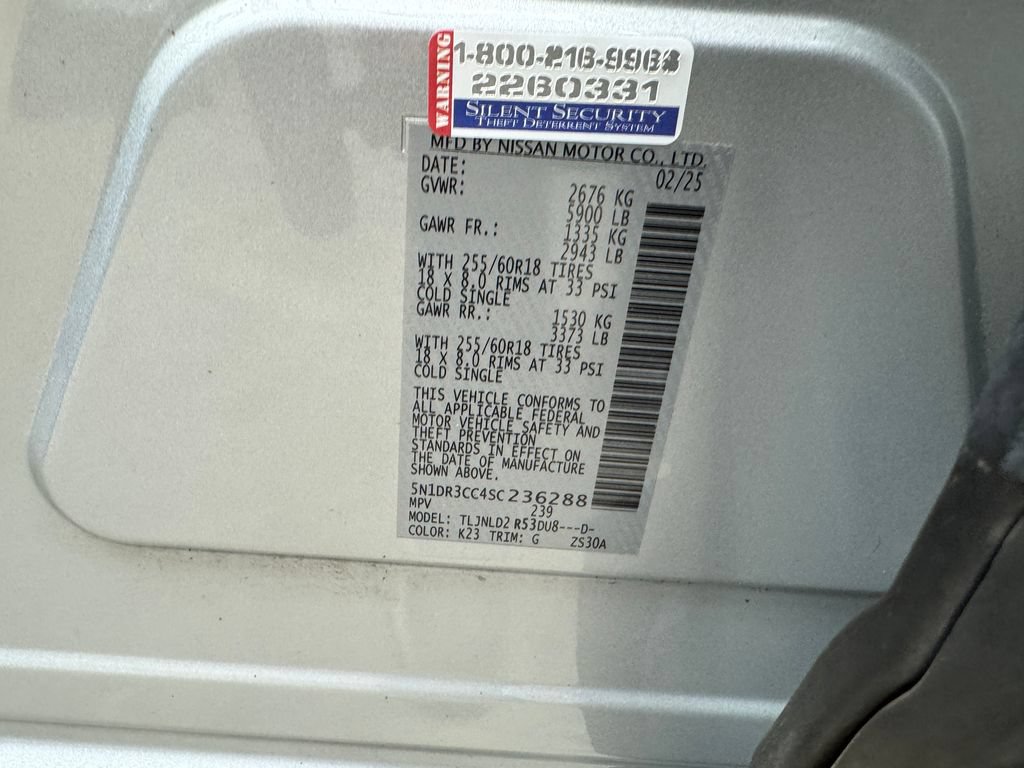 Used 2025 Nissan Pathfinder SL AWD/4WD image 30
