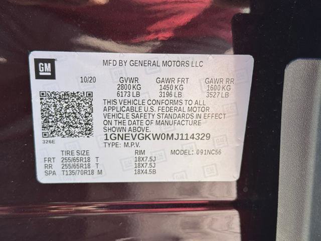 Used 2021 Chevrolet Traverse LT image 27