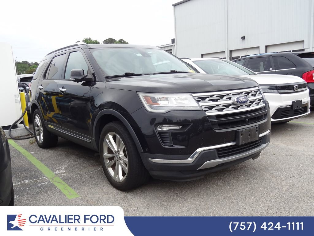 Certified 2018 Ford Explorer Limited w/ Equipment Group 301A AWD/4WD image 1