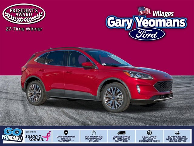 Certified 2021 Ford Escape Titanium w/ Class II Trailer Tow Package