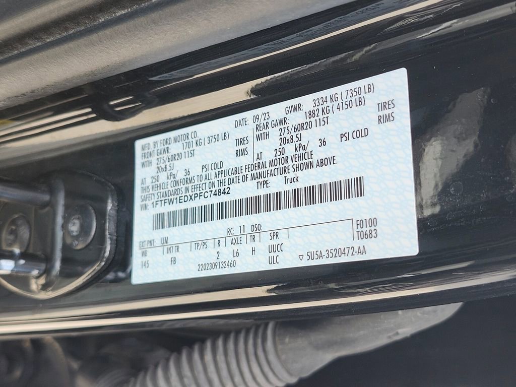 Certified 2023 Ford F150 XLT w/ Equipment Group 302A High image 34