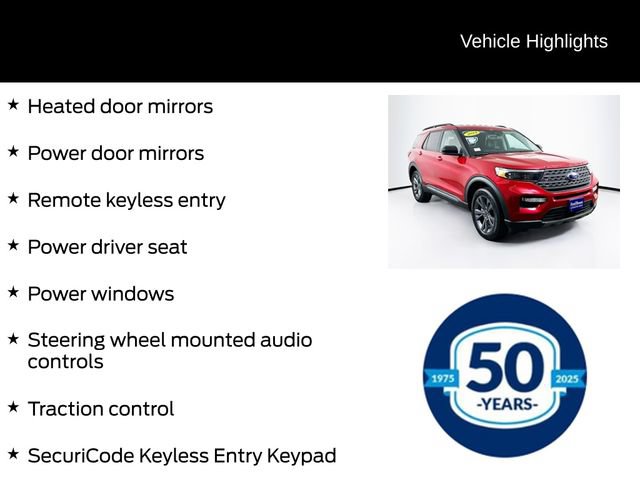 Certified 2024 Ford Explorer XLT w/ Equipment Group 202A AWD/4WD image 21