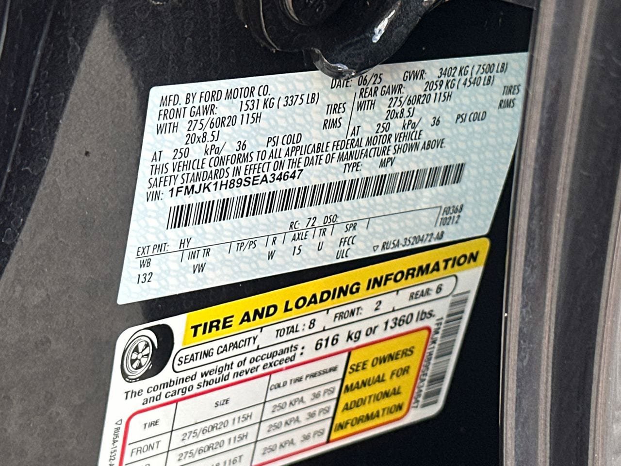 Certified 2025 Ford Expedition Max Active RWD image 34