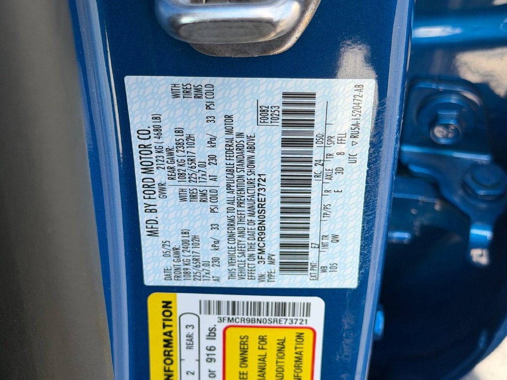 Certified 2025 Ford Bronco Sport Big Bend AWD/4WD image 21
