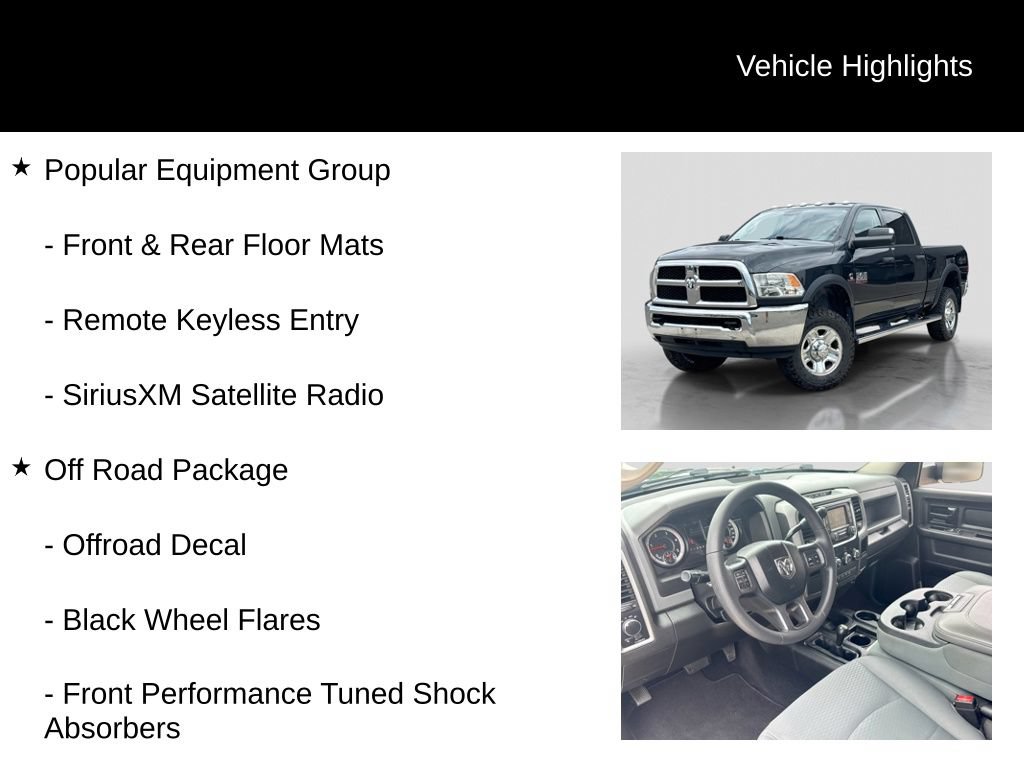 Used 2018 RAM 2500 Tradesman w/ Chrome Appearance Group AWD/4WD image 11