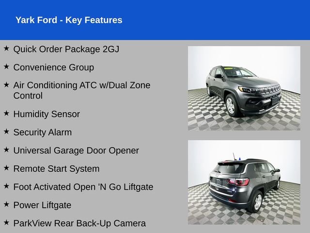 Used 2022 Jeep Compass Latitude w/ Convenience Group image 10