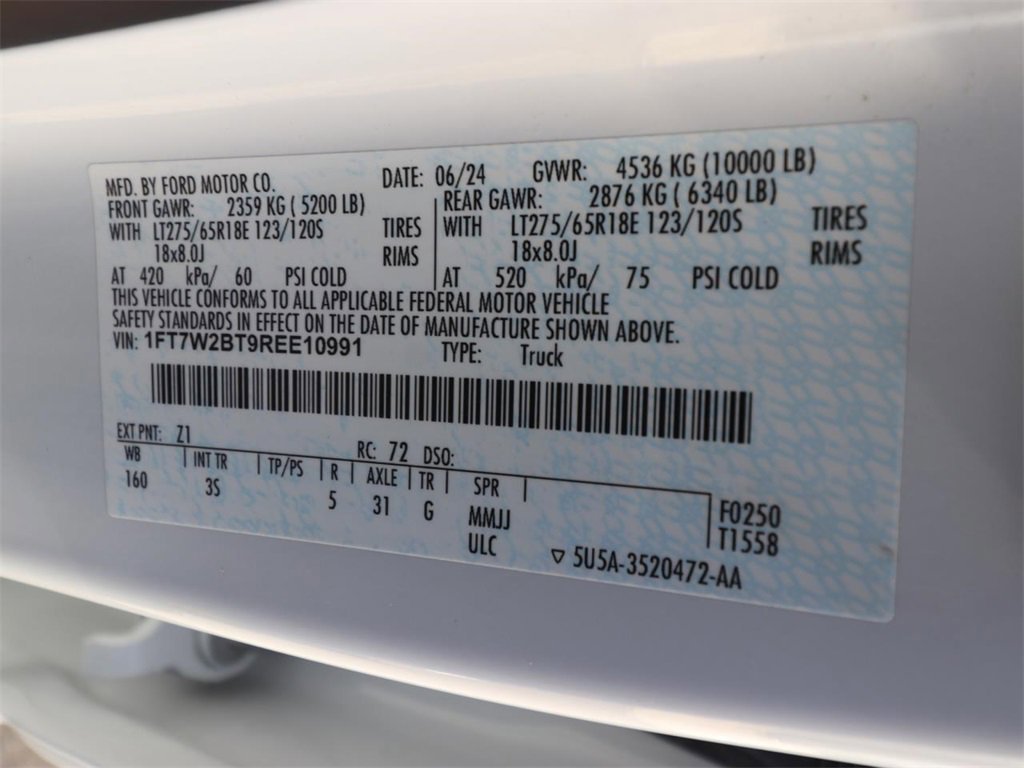 Certified 2024 Ford F250 XLT image 21