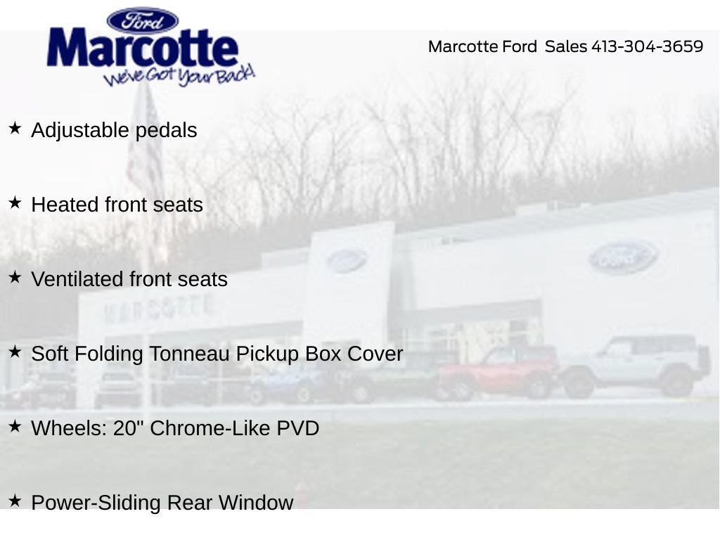 Certified 2025 Ford F150 Lariat w/ Equipment Group 501A Mid AWD/4WD image 18