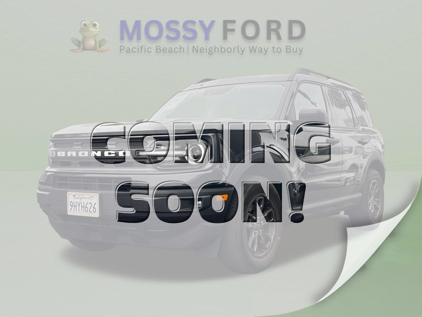 Certified 2023 Ford Bronco Sport Big Bend w/ Convenience Package