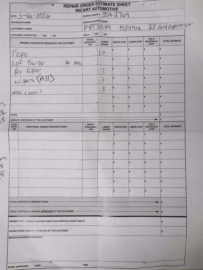 Certified 2023 Ford Explorer ST w/ Equipment Group 401A image 13