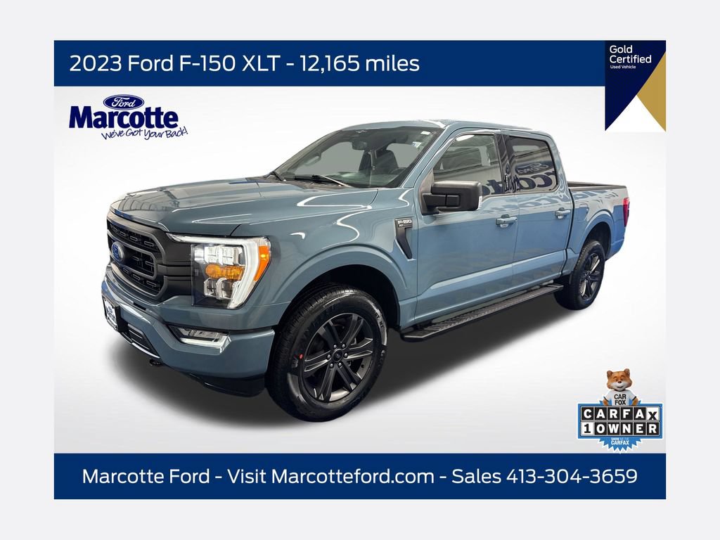 Certified 2023 Ford F150 XLT w/ Equipment Group 302A High AWD/4WD image 1