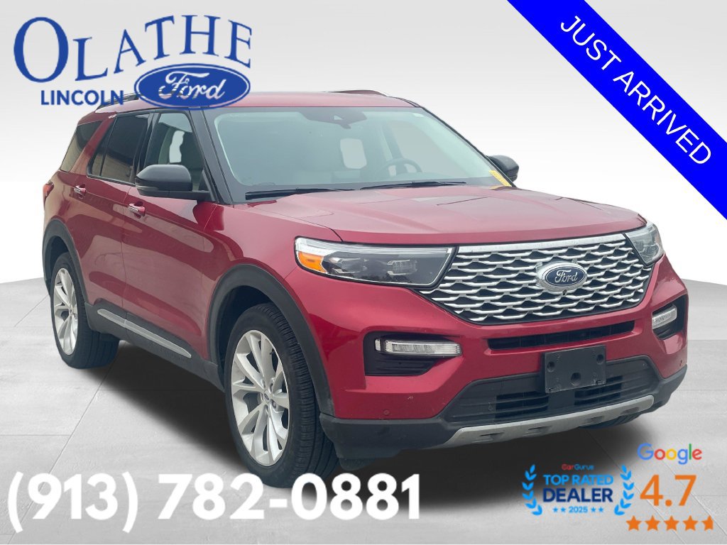 Certified 2024 Ford Explorer Platinum w/ Technology Package AWD/4WD image 3