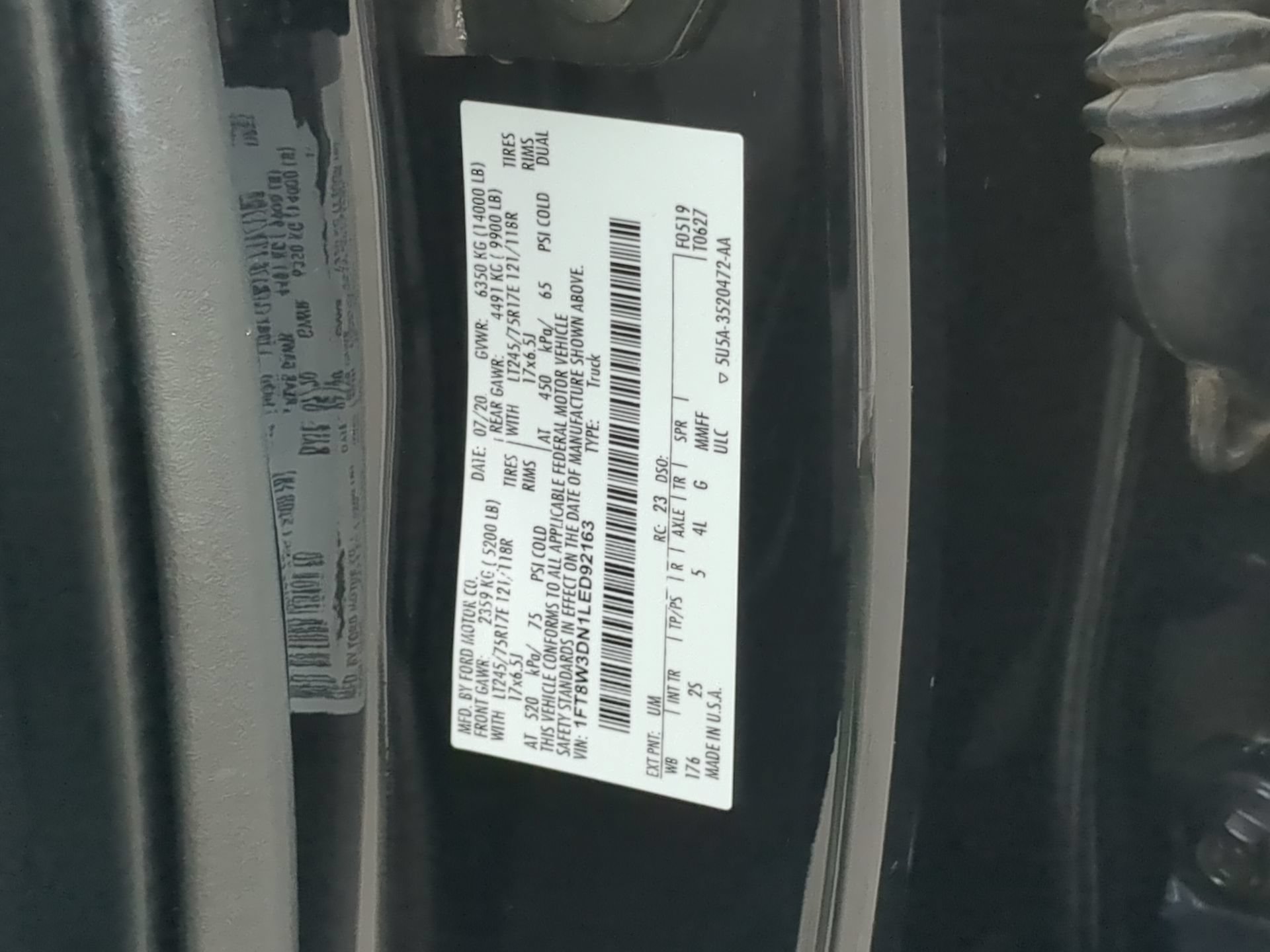 Certified 2020 Ford F350 XLT w/ XLT Value Package AWD/4WD image 72