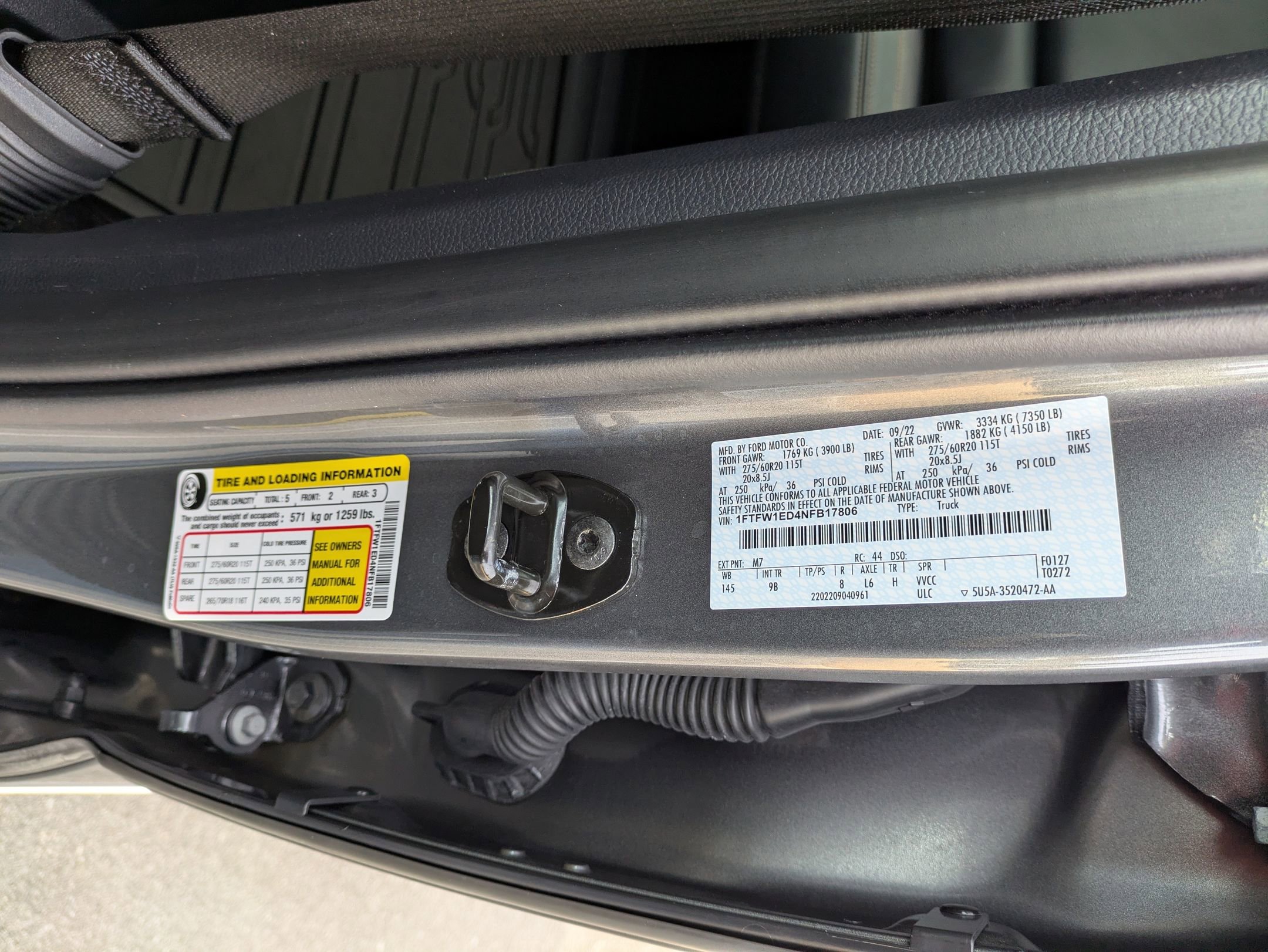 Certified 2022 Ford F150 Platinum w/ Equipment Group 701A High image 49