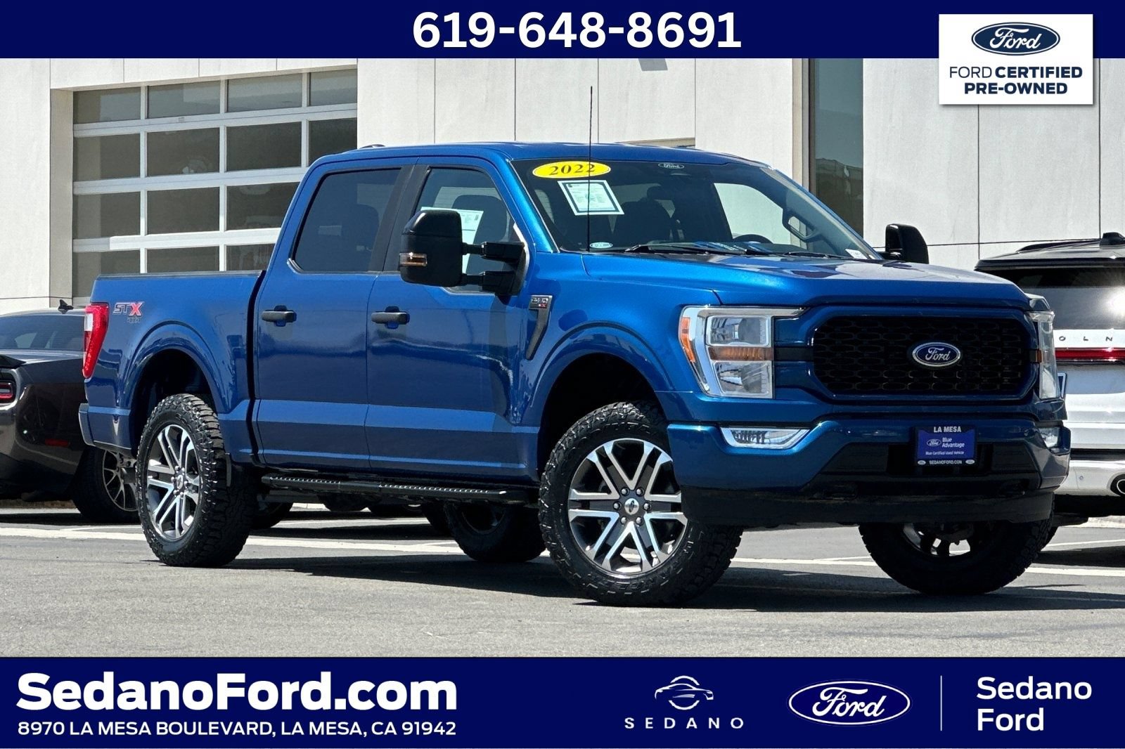 Certified 2022 Ford F150 XL w/ STX Appearance Package AWD/4WD image 1