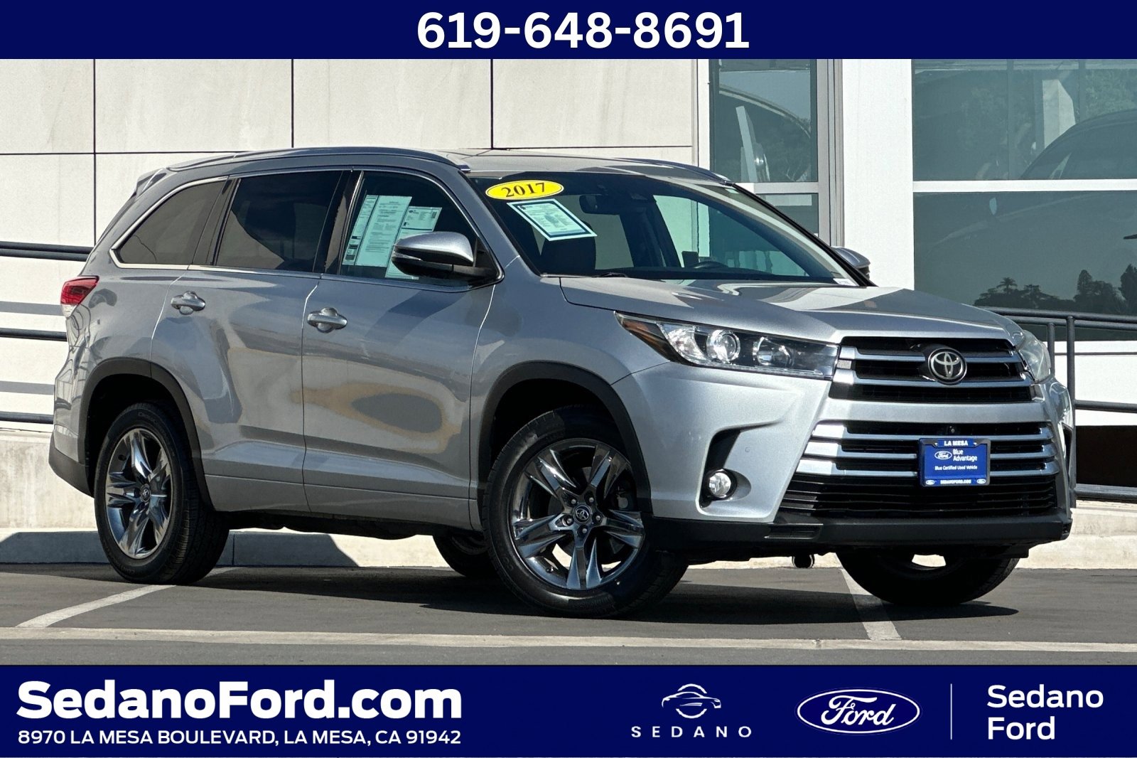 Used 2017 Toyota Highlander Limited Platinum