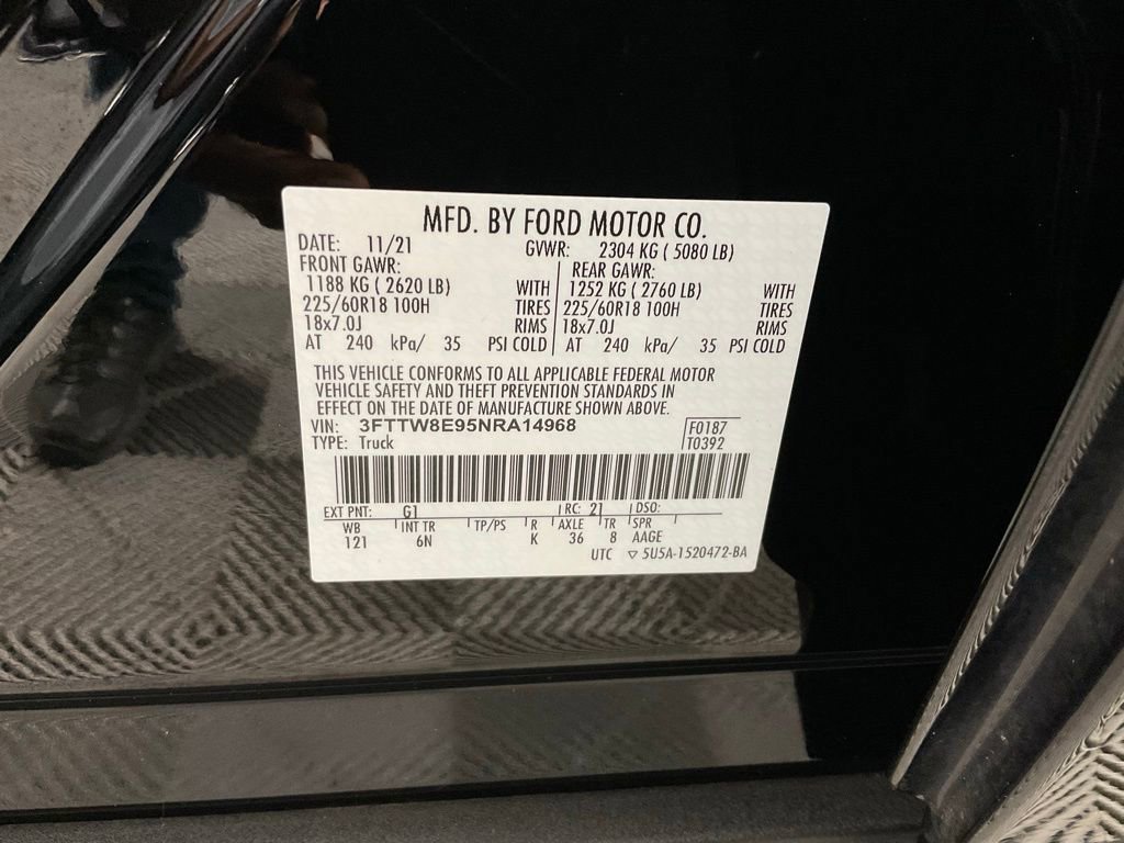 Certified 2022 Ford Maverick Lariat FWD image 27