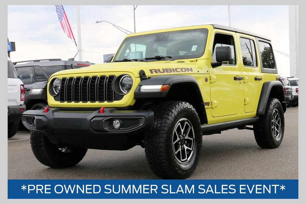 Used 2024 Jeep Wrangler Unlimited Rubicon