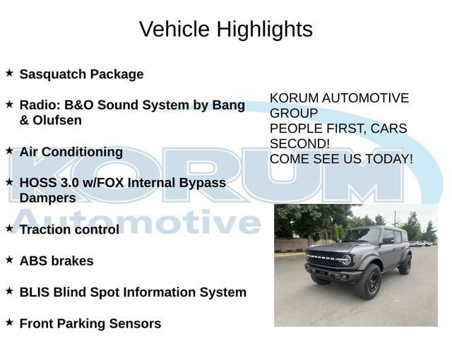 Certified 2025 Ford Bronco Badlands AWD/4WD image 8