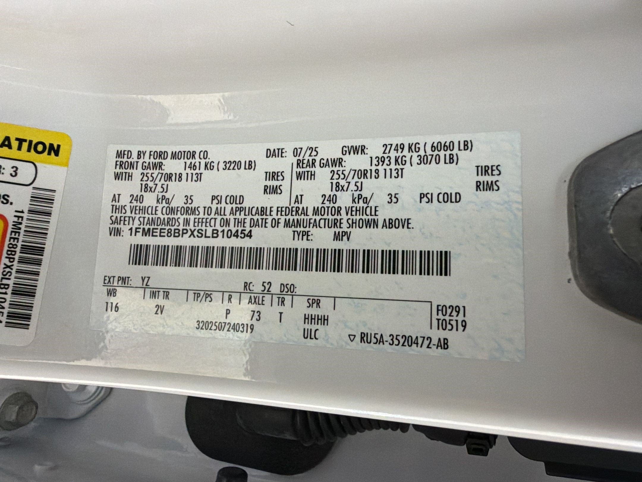 Certified 2025 Ford Bronco Outer Banks AWD/4WD image 27
