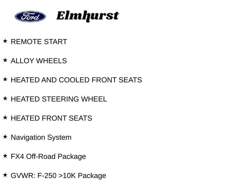 Certified 2025 Ford F250 Platinum w/ FX4 Off-Road Package AWD/4WD image 10