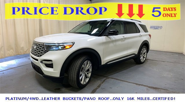 Certified 2023 Ford Explorer Platinum w/ Technology Package