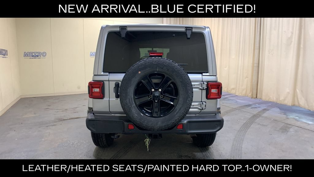 Used 2021 Jeep Wrangler Unlimited Sahara AWD/4WD image 4