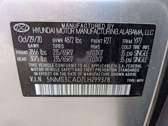 Used 2020 Hyundai Santa Fe SEL AWD/4WD image 22