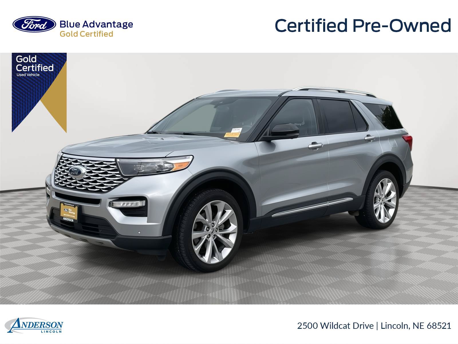 Certified 2022 Ford Explorer Platinum w/ Equipment Group 601A