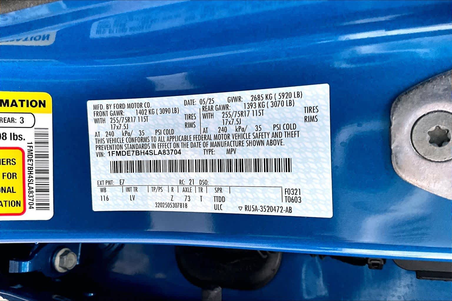Certified 2025 Ford Bronco Big Bend AWD/4WD image 34