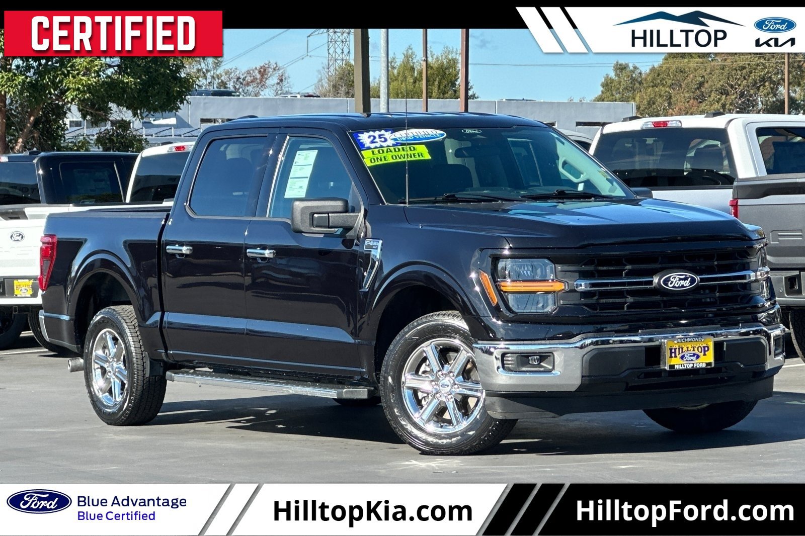 Certified 2025 Ford F150 XLT w/ Equipment Group 301A Standard