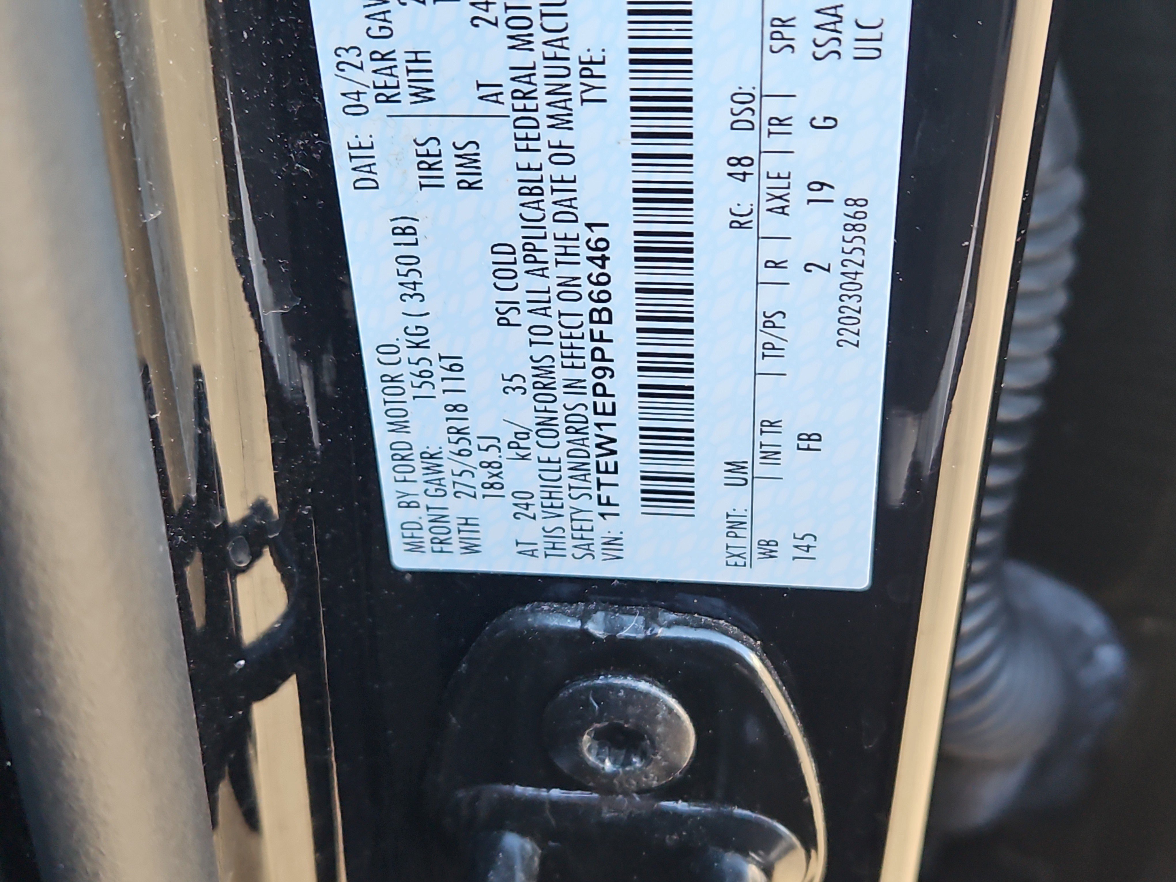 Certified 2023 Ford F150 XLT w/ Equipment Group 302A High image 12