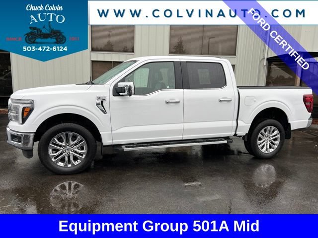 Certified 2025 Ford F150 Lariat w/ Mobile Office Package