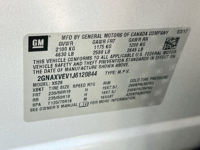 Used 2018 Chevrolet Equinox Premier AWD/4WD image 41