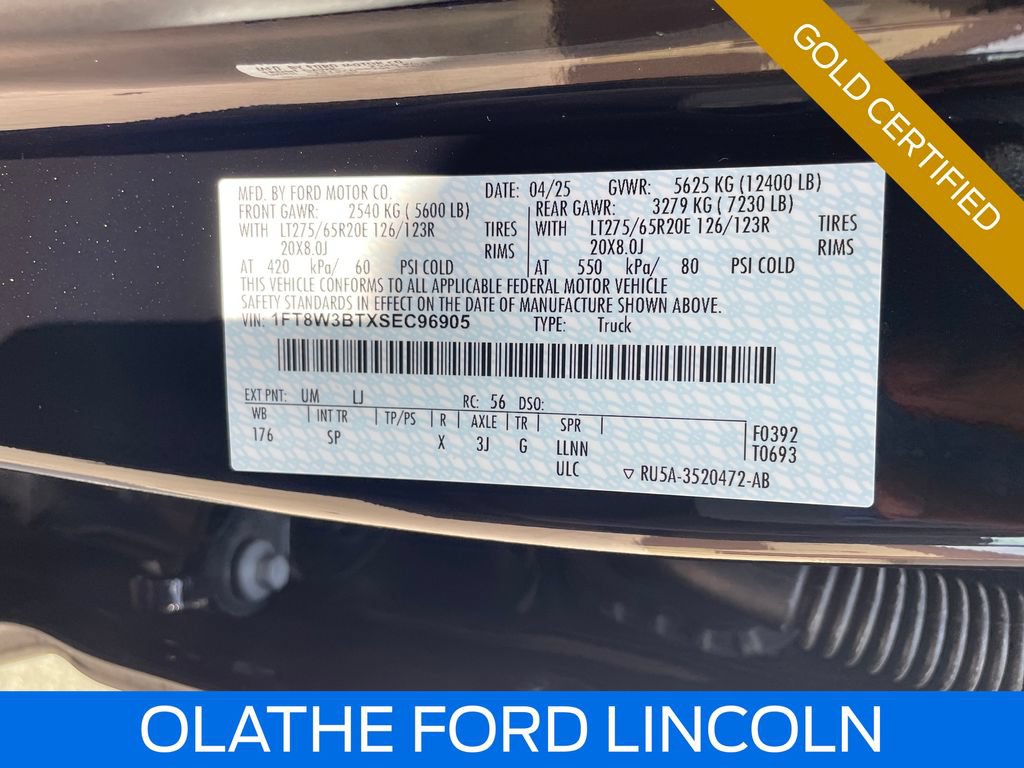 Certified 2025 Ford F350 King Ranch AWD/4WD image 24