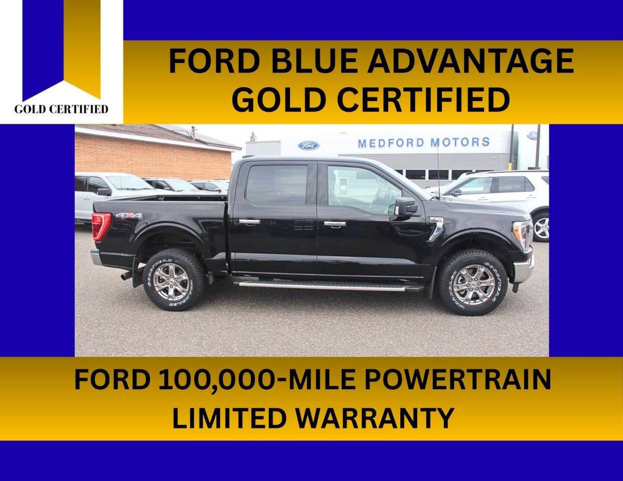 Certified 2022 Ford F150 XLT w/ Equipment Group 302A High image 2