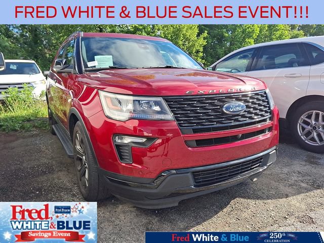 Certified 2018 Ford Explorer Sport w/ Equipment Group 401A