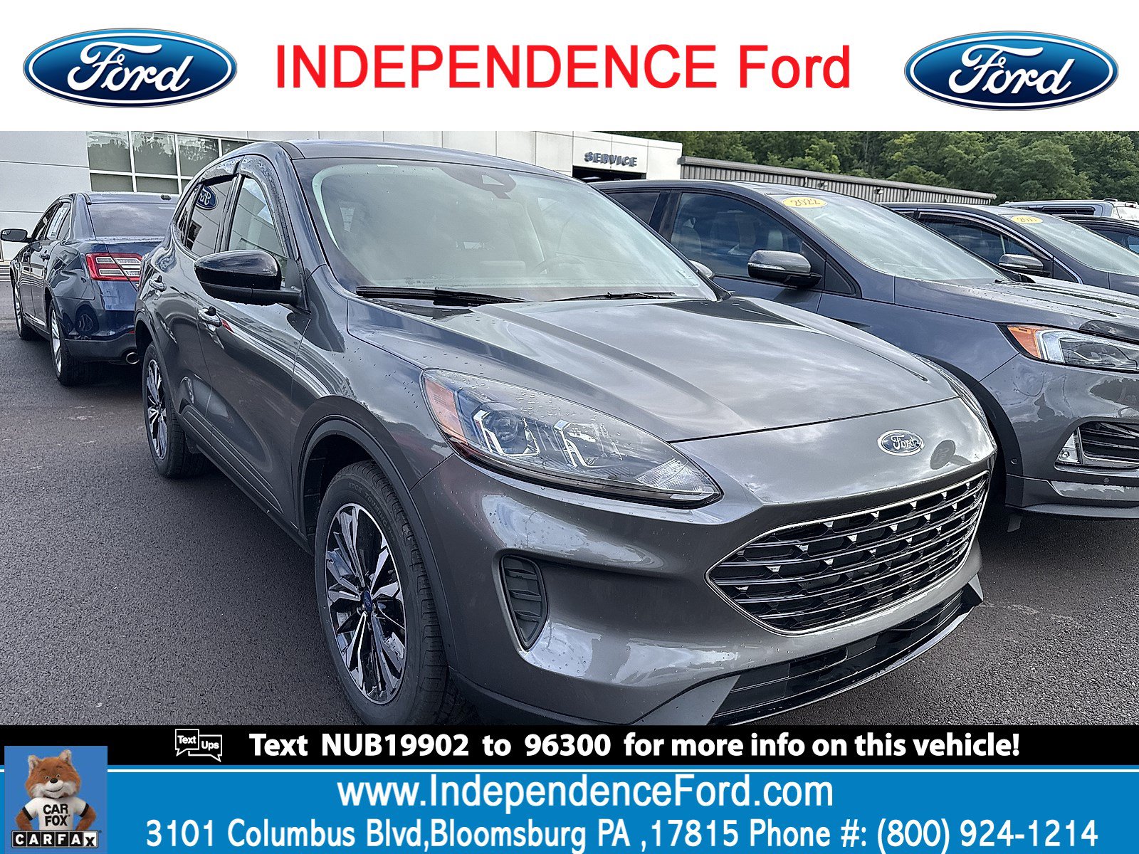 Certified 2022 Ford Escape SE w/ SE Sport Appearance Package