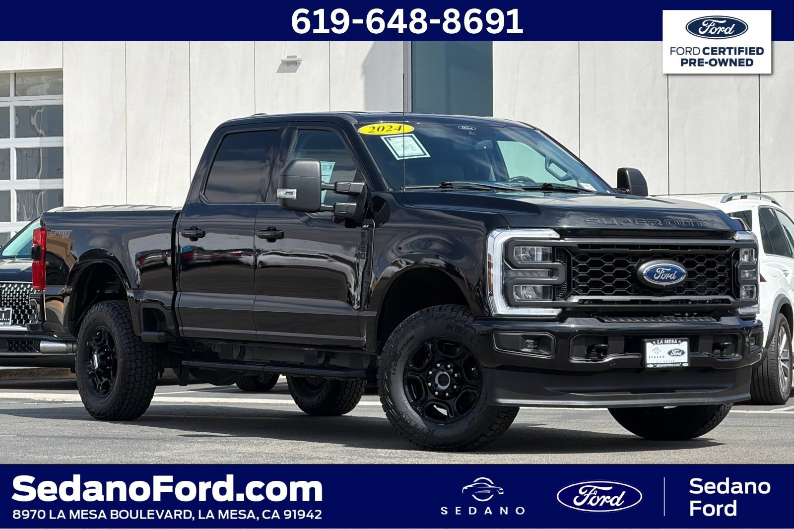 Certified 2024 Ford F250 XLT w/ XLT Premium Package AWD/4WD image 1