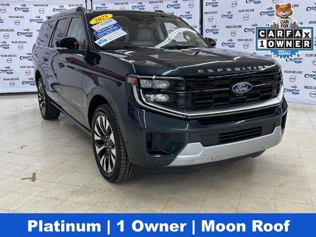 Certified 2025 Ford Expedition Max Platinum w/ Driver's Package
