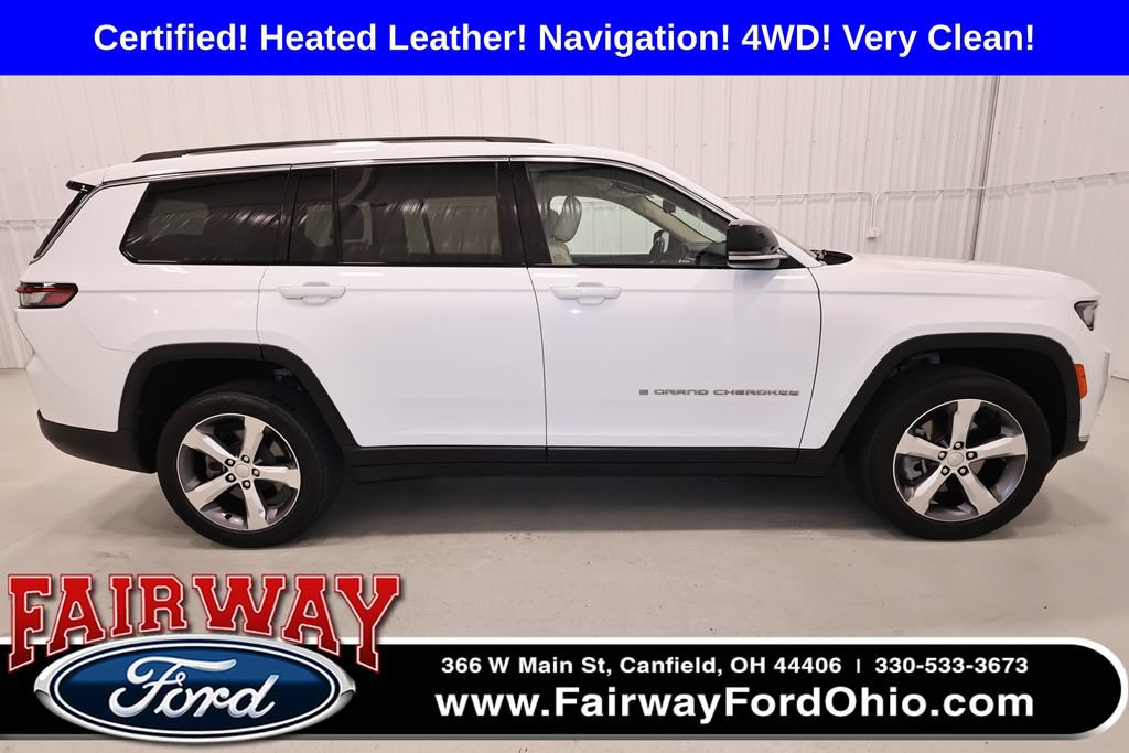 Used 2021 Jeep Grand Cherokee L Limited AWD/4WD image 1