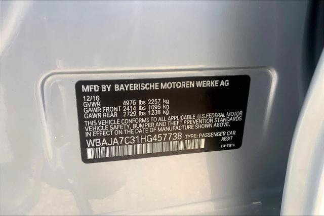 Used 2017 BMW 530i xDrive AWD/4WD image 34